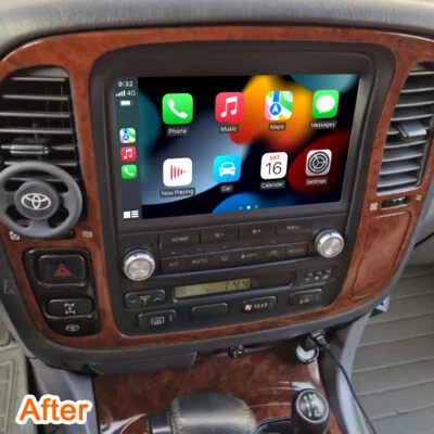 Car Radio Stereo For Lexus LX470 LC100 1998-2002 GPS Navi Head Unit Wifi 4+32GB - Image 1 of 4