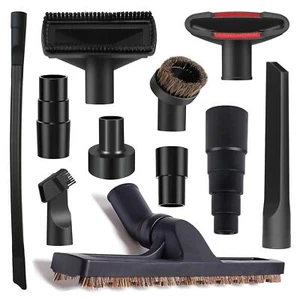 11Pcs Universal Vacuum Attachment Kit 1-1/4" Vacuum Hose Adapter Wet Dry Plas... - Picture 1 of 7