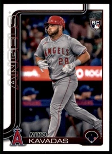 Béisbol Topps 2025 #278 Niko Kavadas novato - Imagen 1 de 2