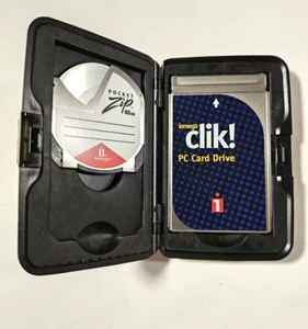 Vintage Iomega Clik! C40-T2 40mb PC Card Drive - sehr guter Zustand (12022) - Bild 1 von 4