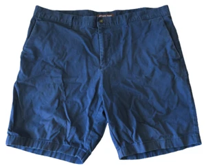 Michael Kors Mens Shorts 38 Stretch Chino Blue Flat Front Pockets 8.5" Inseam - Picture 1 of 6