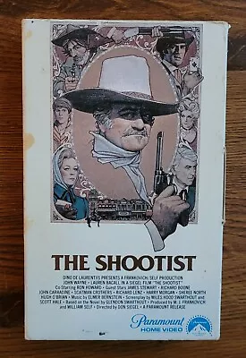 THE SHOOTIST (Original, 1980 Paramount Book-box) BETA Western WAYNE HOWARD   - Image 1 of 4