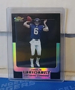 2006 Topps Finest Charlie Whitehurst #127 Black Refractor /99 Rookie RC Charger - Bild 1 von 2