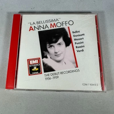 Anna Moffo "La Bellissima" The Debut Recordings 1956-1959 EMI Studio CD Foto 1 de 3