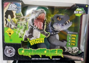 Juguete interactivo de dinosaurio Mattel RARO Prehistoric Pet Cruncher 2009 "NUEVO" - Imagen 1 de 8