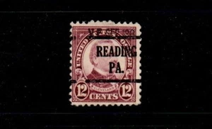 Reading, Pennsylvania dated precancel - VF SEP 38 - 20's issue 12 cents - Picture 1 of 1