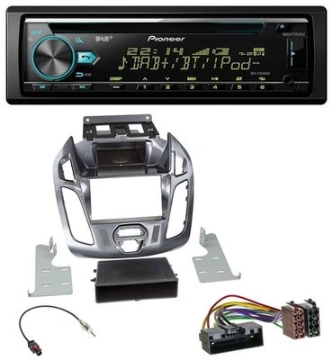 Pioneer DAB MP3 CD USB Bluetooth Autoradio für Ford Connect Transit 12-18 ohne D - Bild 1 von 4