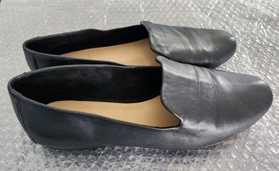 🥿Mocasines planos de cuero vegano negros GAP para damas talla 10 ¡Excelente estado usados! Foto 1 de 4