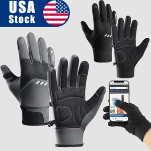 Winter Thermal Waterproof Winter Gloves Touch Screen Warmer Mitten for Men Women - Picture 1 of 18