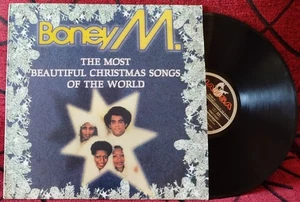 BONEY M ** The Most Beautiful Christmas Songs Of The World ** 1992 SPAIN LP - Picture 1 of 4