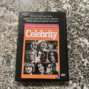 Celebrity DVD (1998) Charlize Theron/Leonardo DiCaprio With Insert Pristine Disc - Imagen 1 de 4