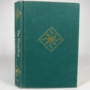 The Silmarillion by JRR Tolkien First American Edition 6th Print Map HC - Bild 1 von 12
