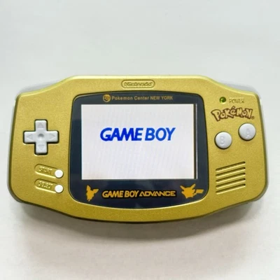 Nintendo GameBoy Advance Pokemon Center New York Gold Edition New Shell Foto 1 de 3