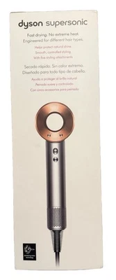 Dyson Supersonic Hair Dryer Nickel/Copper New Sealed Box - Image 1 of 4