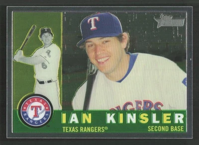 2009 Topps Heritage Ian Kinsler Chrome #/1960 #C7 Card - Image 1 of 2