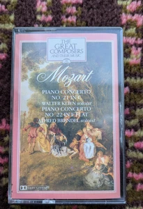 Cassette Tape Mozart Piano Concerto No 21 in C & No 22 in E Flat Klien/Brendel - Bild 1 von 2