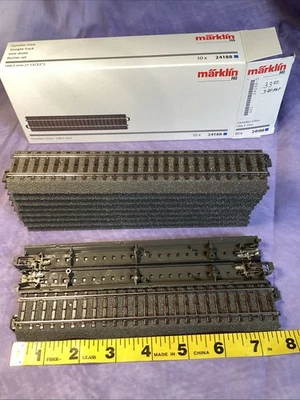 HO - Marklin 24188 C Track - Straight 7-13/32'' 18.8cm NIB - Image 1 of 4