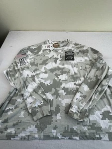 Neu mit Etikett Nike Carolina Panthers Salute To Service langärmliges Herrenhemd Größe 3XL tarnfarben - Bild 1 von 10