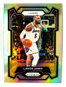 2023-24 Panini Prizm LeBron James SILVER Prizm Card #63 Lakers Star! - Picture 1 of 3