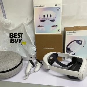 Auriculares Meta Quest 3 512GB VR - Blancos Con Extras Correa Elite Y Batería, Leer - Imagen 1 de 10