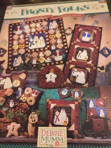 Vintage seltenes Frosty Folks Quiltmuster 1997 BK von Debbie Mumm - Bild 1 von 7