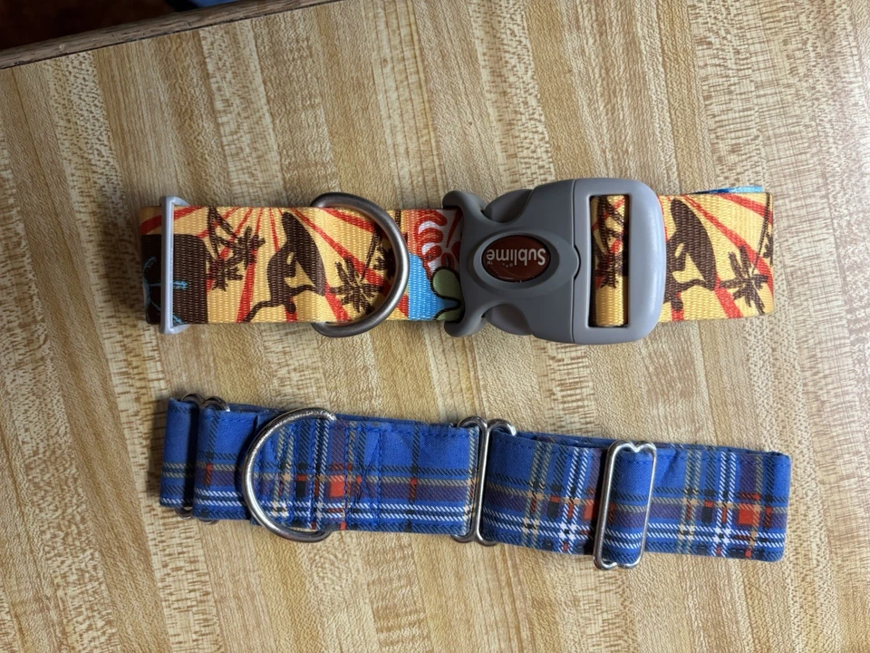 2 collares de galgo Martingala, 1,5 pulgadas de ancho Foto 1 de 1