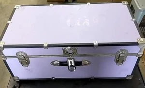 30 in. Seward Explorer Trunk with Wheels & Lock Lilac - Picture 1 of 5