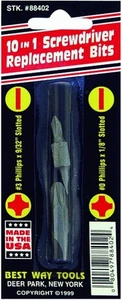 10-in-1 Replacement Double End Screwdriver Bit - Picture 1 of 1