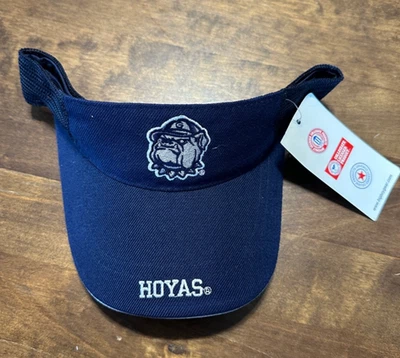 Georgetown University Hoyas-Gorra/Gorra Azul Marino Golf/Tenis/Parasol-NUEVA CON ETIQUETAS Foto 1 de 4