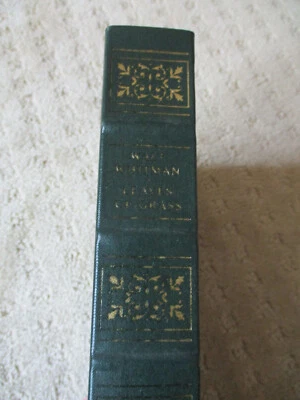 Leaves of Grass by Walt Whitman Franklin Library Leather Bound Book 1979 LN * Foto 1 de 4