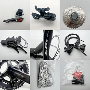 NEW SHIMANO 105 R7100/R7120 12SPEED ROAD GROUP SET-CRANK 170MM/ CASSETTE 11-34T - Picture 1 of 7