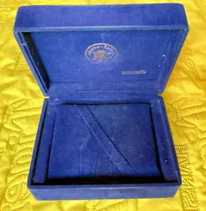 Authentic GRAND SEIKO Empty Watch Box made of nubuck Used Condition #T7 - Picture 1 of 9