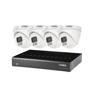 iVSEC LX-Series 4MP 8CH 2TB NVR 4 x POE Security Camera Kit - LVK-00084 - Picture 1 of 7