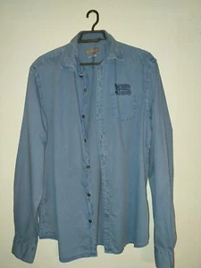 NAPAPIJRI GAMKA SLIM FIT SHIRT-2XL SIZE/BLUES COLOR- - Picture 1 of 7