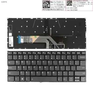Teclado portátil estadounidense para Lenovo YOGA 530-14IKB 530-14ARR gris con retroiluminación - Imagen 1 de 4