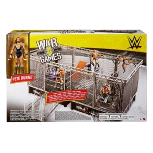 WWE WAR GAMES (2 Ring + Gabbia + Accessori + Pete Dunne Action Figure) PLAYSET - Foto 1 di 6