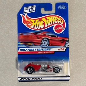 Saltflat Racer 1997 First Editions Hot Wheels Red Card - Picture 1 of 2