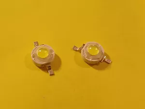 1W UltraBrite White LED Lights 2pk for RC Model Aircraft Planes Helis Drones - Picture 1 of 3