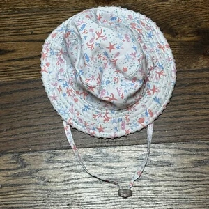 MillyMook Girls Bucket Sun Hat Quick Dry Reversible 12-24 Months - Picture 1 of 4