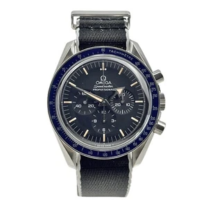 Omega Speedmaster MOD Stainless Steel Manual Wind 40mm Black Dial Original Strap - Picture 1 of 9