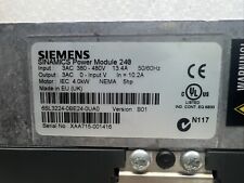  Módulo de Alimentación Sinamics 240 Siemens 6SL3224-0BE24-0UA0, Usado, Envío Gratuito