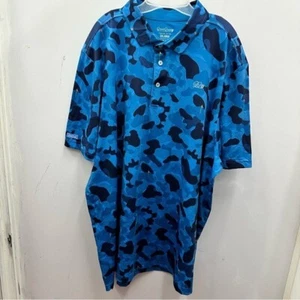 Good Good Mens Blue Short Sleeve Golf Polo Shirt Size 3XL - Picture 1 of 7