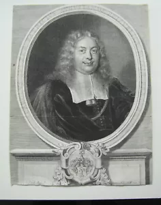 Carl Sulzer Augsburg Jurist echter alter Kupferstich M. Küsel nach Mayr um 1680 - Picture 1 of 3