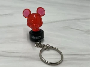 Red Disney Mickey Mouse Light Up Keychain (battery Needs To Be Replaced Soon) - Picture 1 of 2