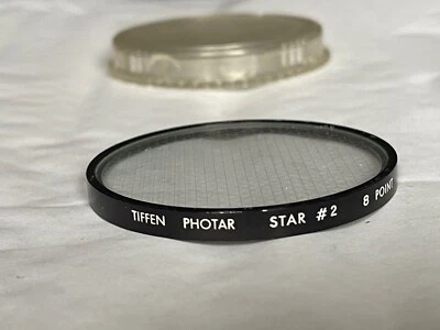 Vintage Tiffen Photar Star 2, Series 8 Fit Filter, and Keeper - Image 1 of 2
