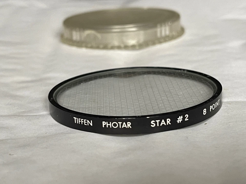 Vintage Tiffen Photar Star 2, Series 8 Fit Filter, and Keeper - Image 1 of 2