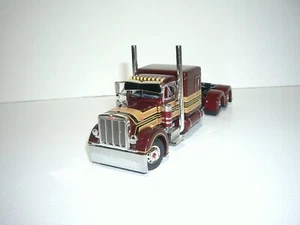 DCP FIRST GEAR 1/64 DARK RED PETERBILT 379 WITH 63" SLEEPER - Picture 1 of 4