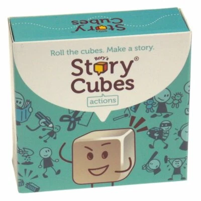 Rory's Story Cubes Actions Dice Game Asmodee ASM RSC02 Storytelling Fairy Tale - Image 1 of 3