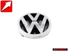 Genuine VW Front Grill Badge Emblem Chrome - 1T0853601A