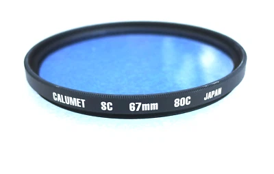 67mm Calumet 80C Filter - Blue Color Correction - NEW - Image 1 of 3
